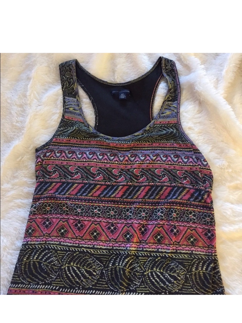 American Eagle Outfitters Multicolor Tribal Maxi Dress
